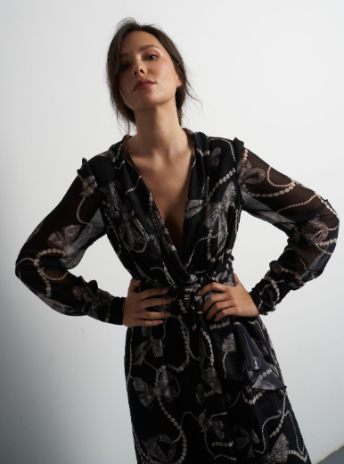 Vestido Asunción Estampado