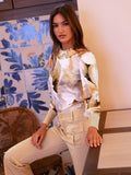 Blusa Aroa Tejido Estampado