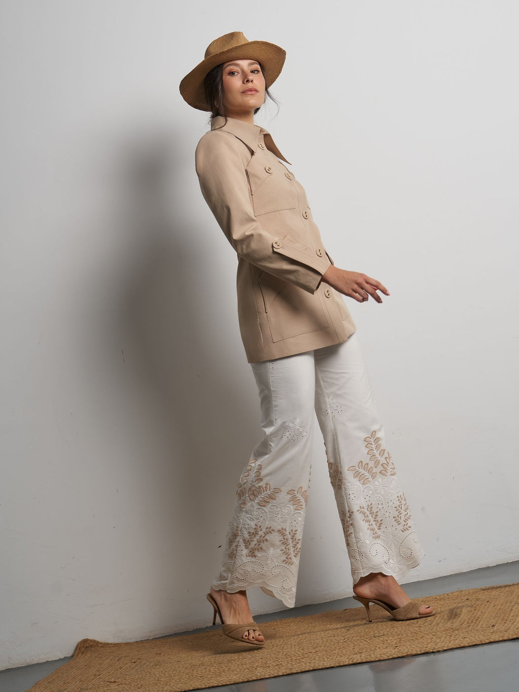 Chaqueta África Arena
