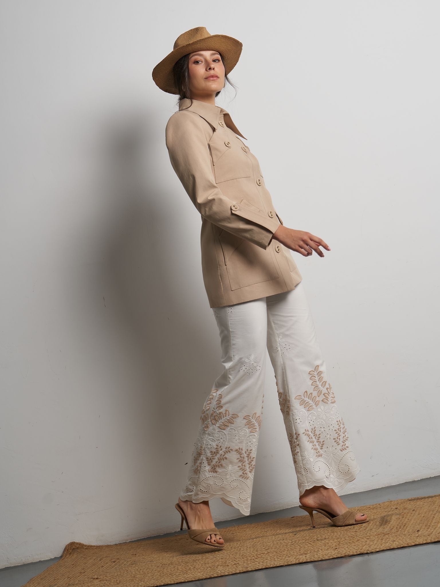 Chaqueta África Arena