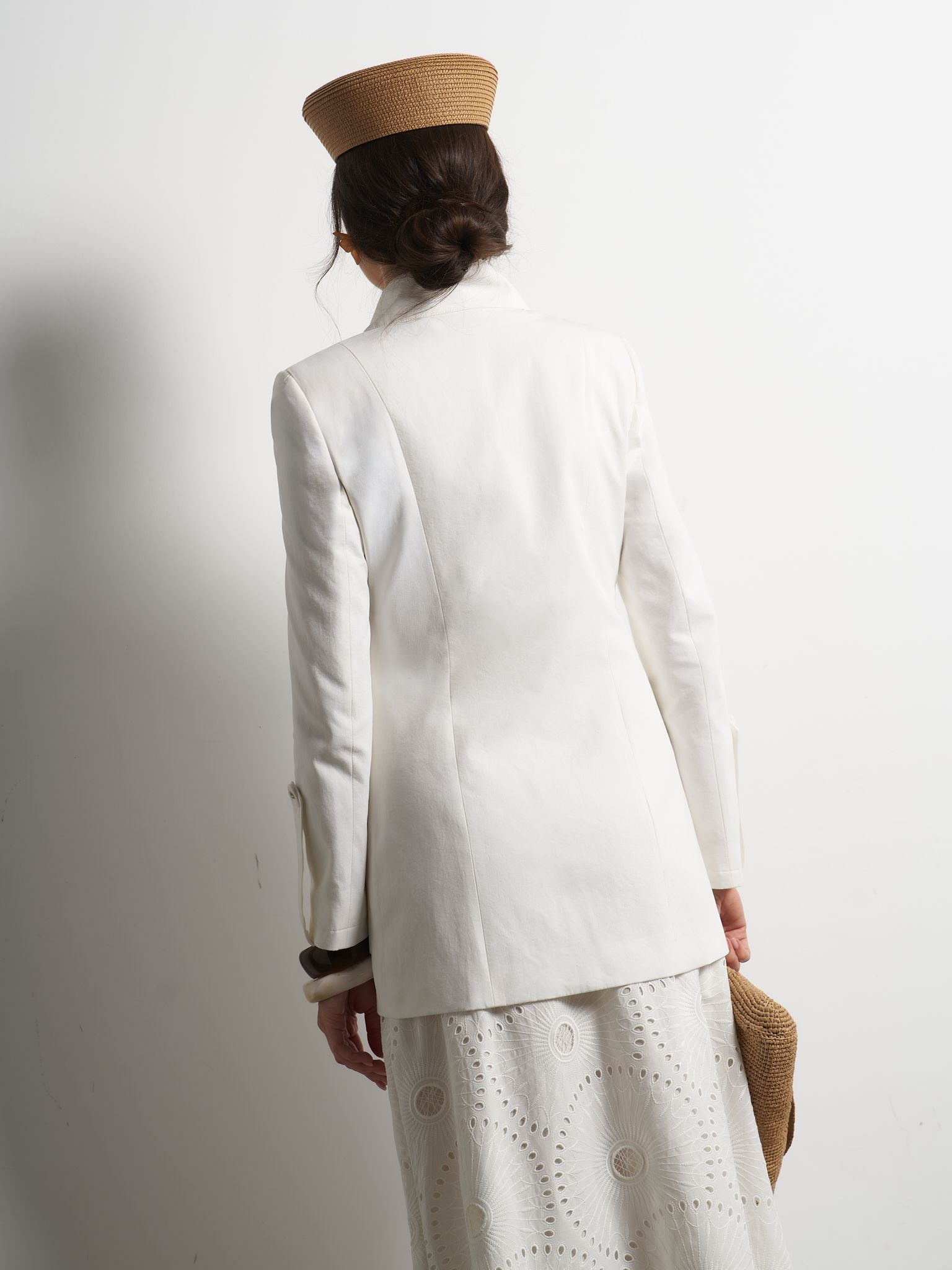 Chaqueta África Blanca