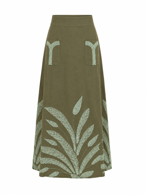 Embroidered Ainoa Skirt