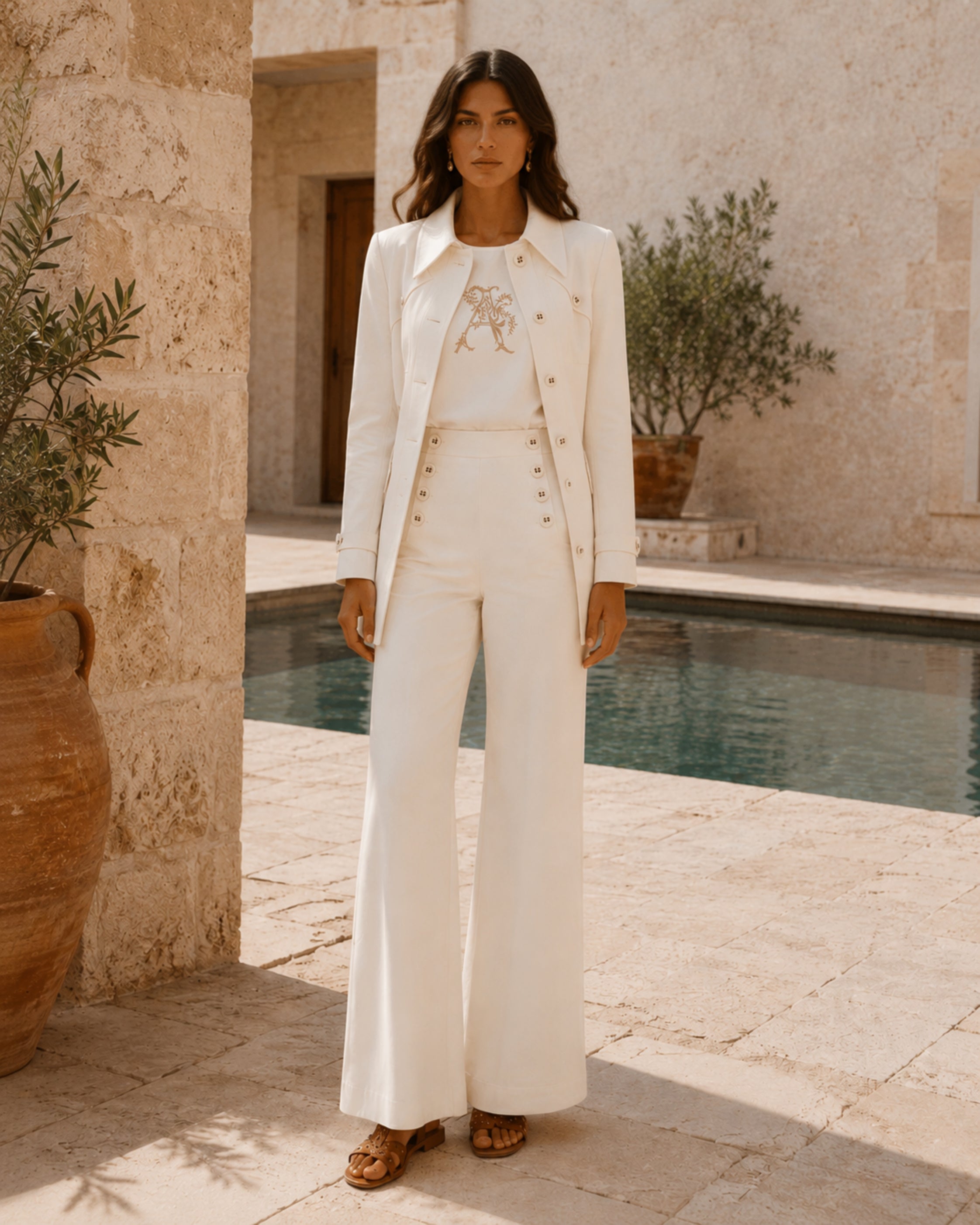 Pantalón Alma Blanco