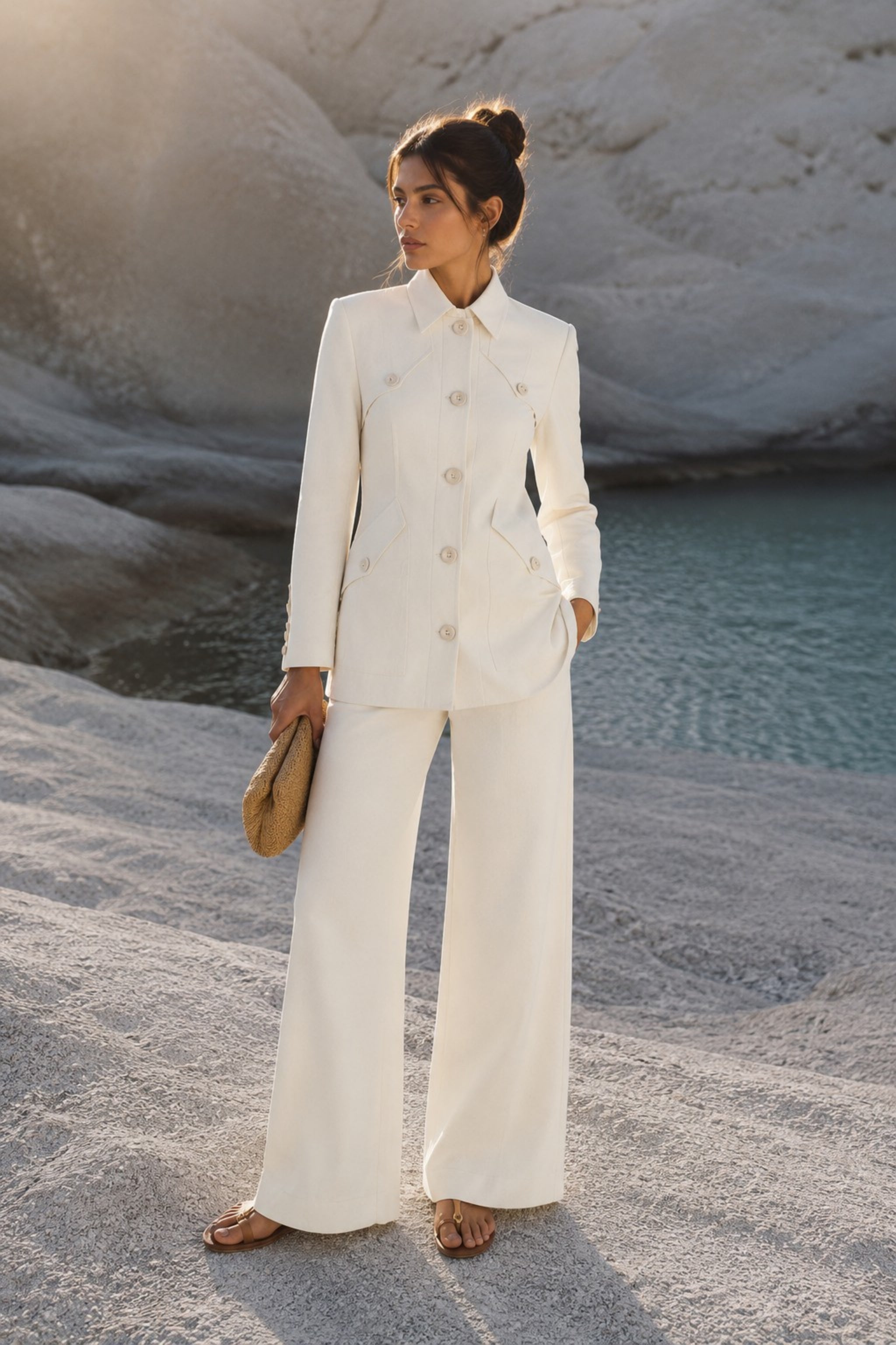 Pantalón Alma Blanco