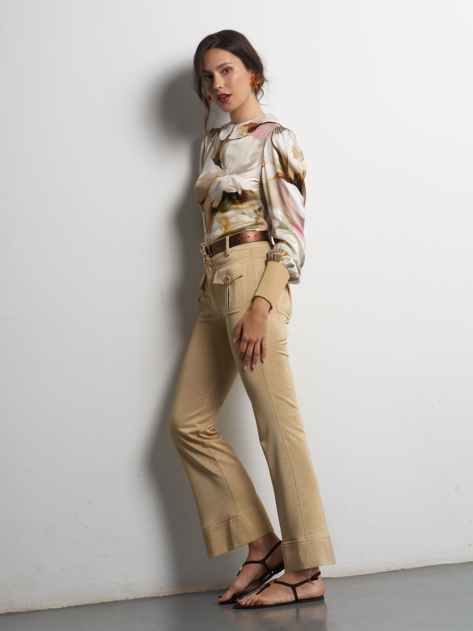 Aurora Gold Trousers