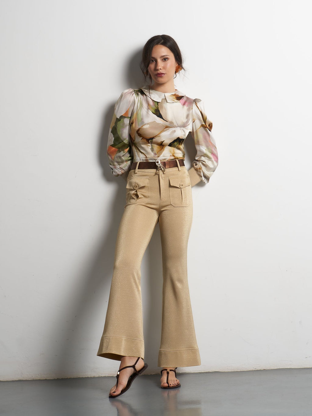 Pantalón Aurora Dorado